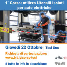 Insulated tools use course for electric cars