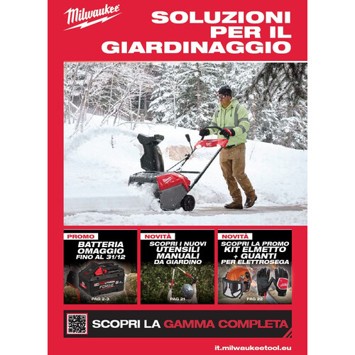 MILWAUKEE GARDEN TOOLS CATALOGUE